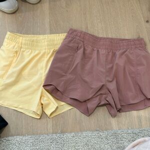 2 athleta girls shorts